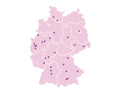 Deutschlandkarte Standorte (2)